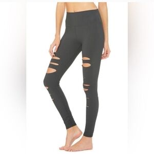 Alo Yoga Warrior leggings Anthracite